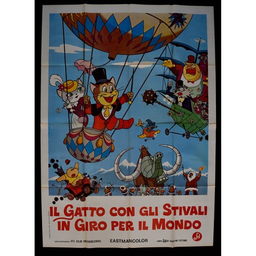 Manifesto gatto con gli - con,