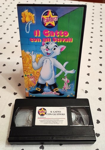 Vhs gatto con - il, stivali